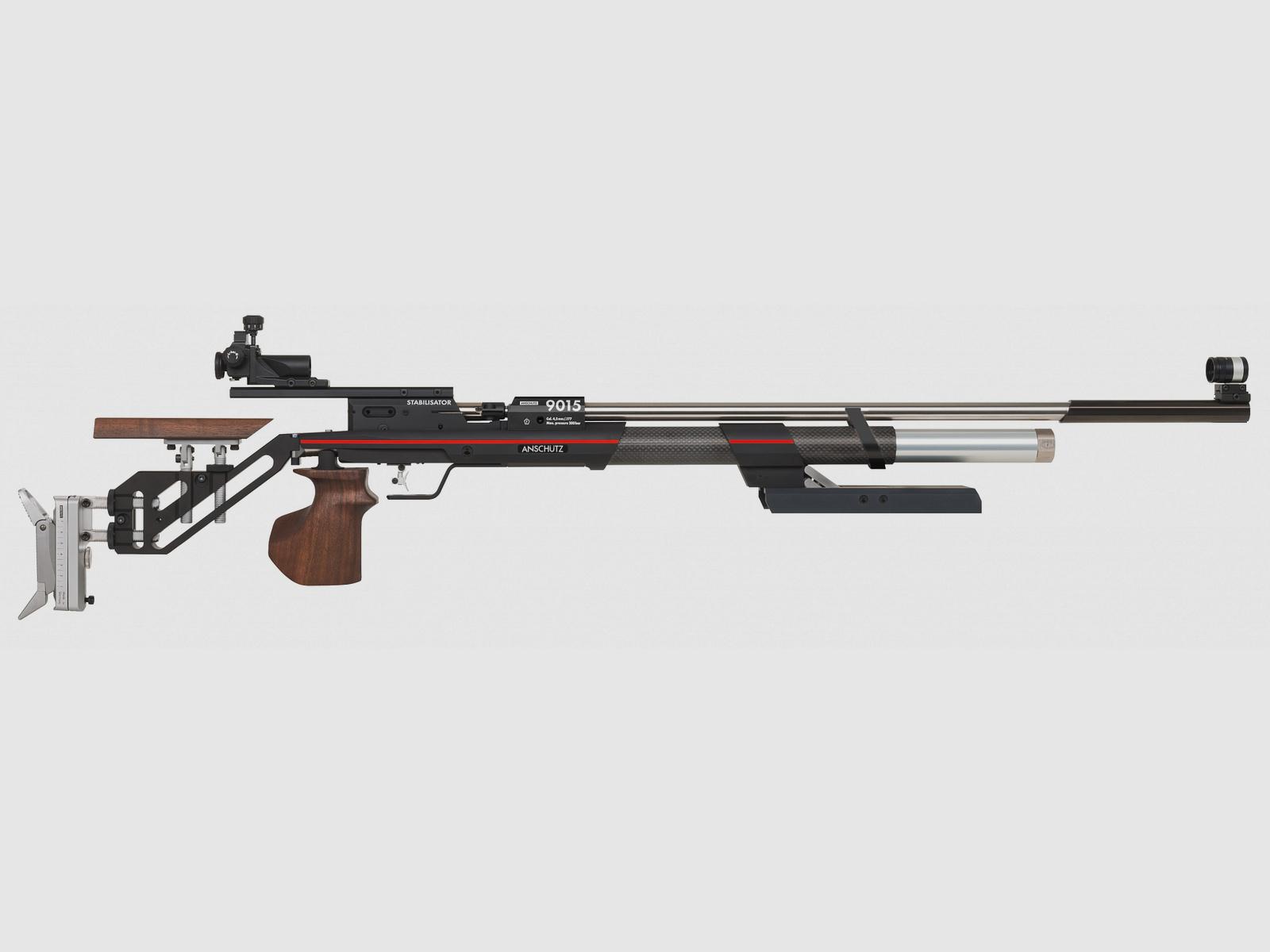 Anschütz 9015A One Basic Soporte empuñadura derecha tamaño L carabina de aire match