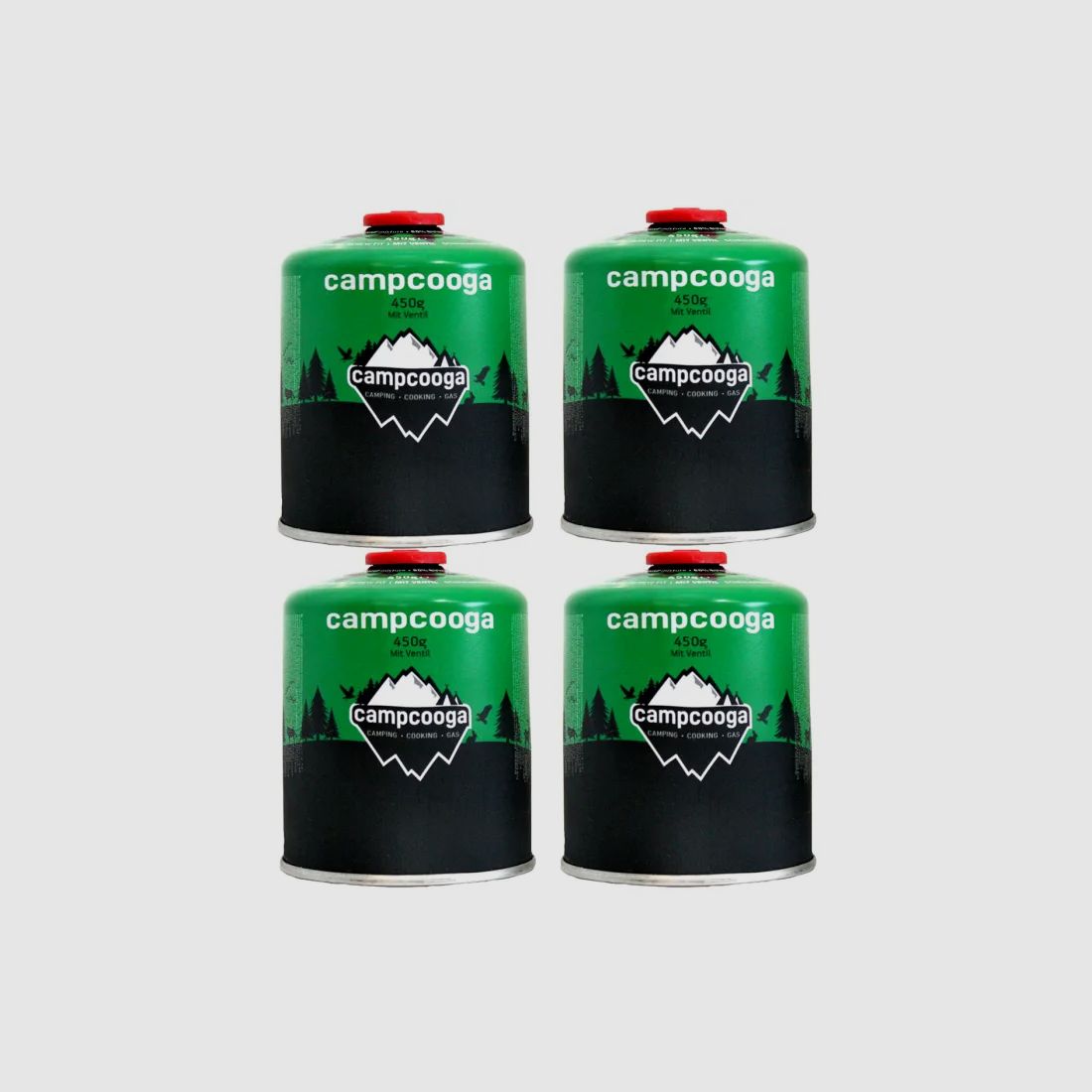 Butaan schroefcartouches 450g met 7/16 inch schroefdraad