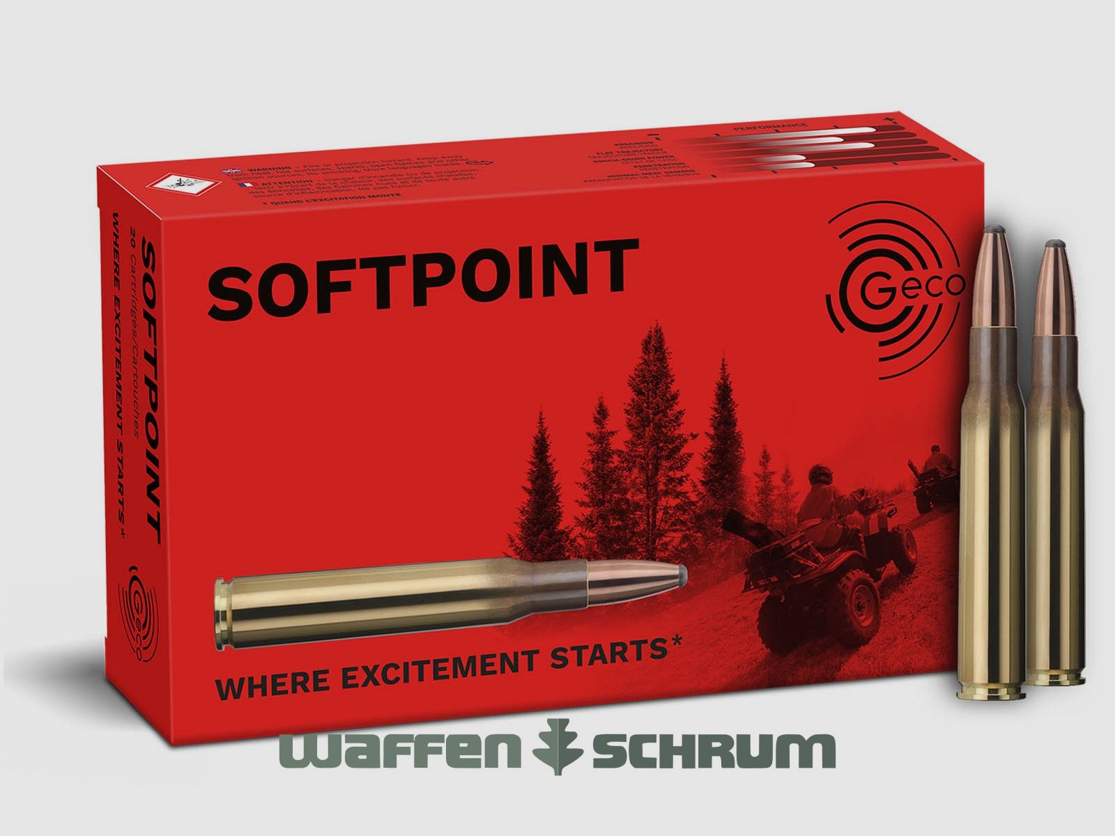 Geco Partial Jacket/SP 11.0g - 170gr .30-06Spring