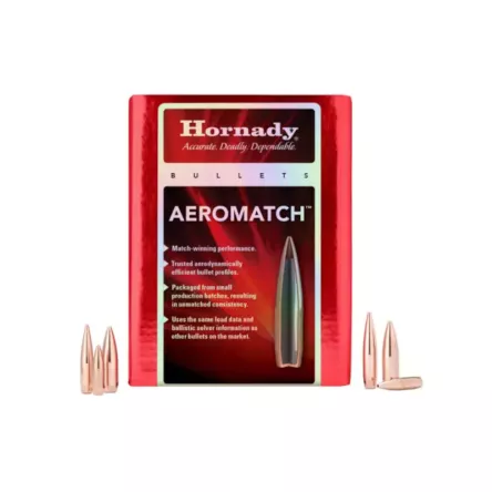 Hornady Geschosse 6,5 mm .264 HPBT Aeromatch 140 gr (500 Stück) (263031)