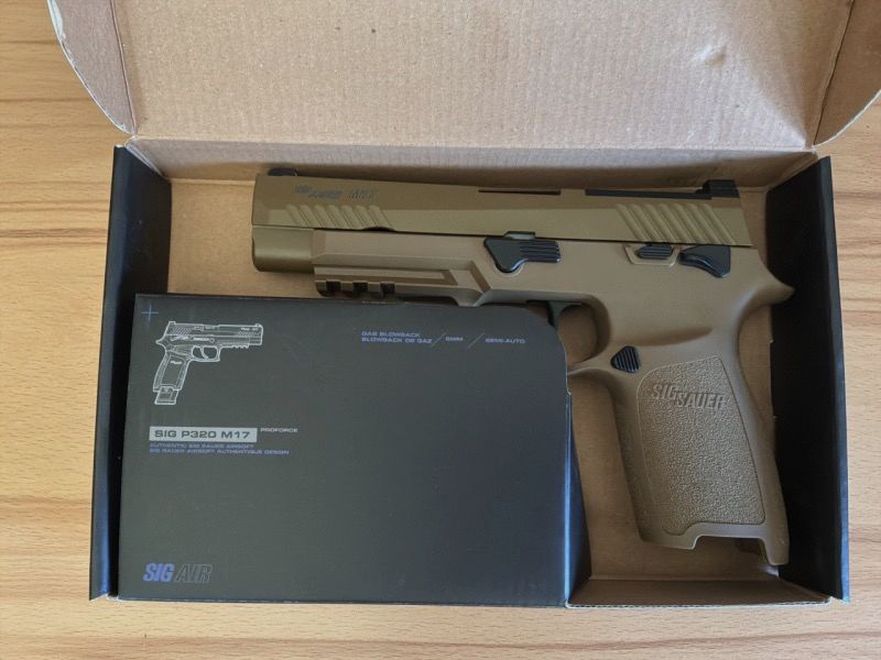 Sig Sauer ProForce P320 M17 CO2 BB-F-6mm tan