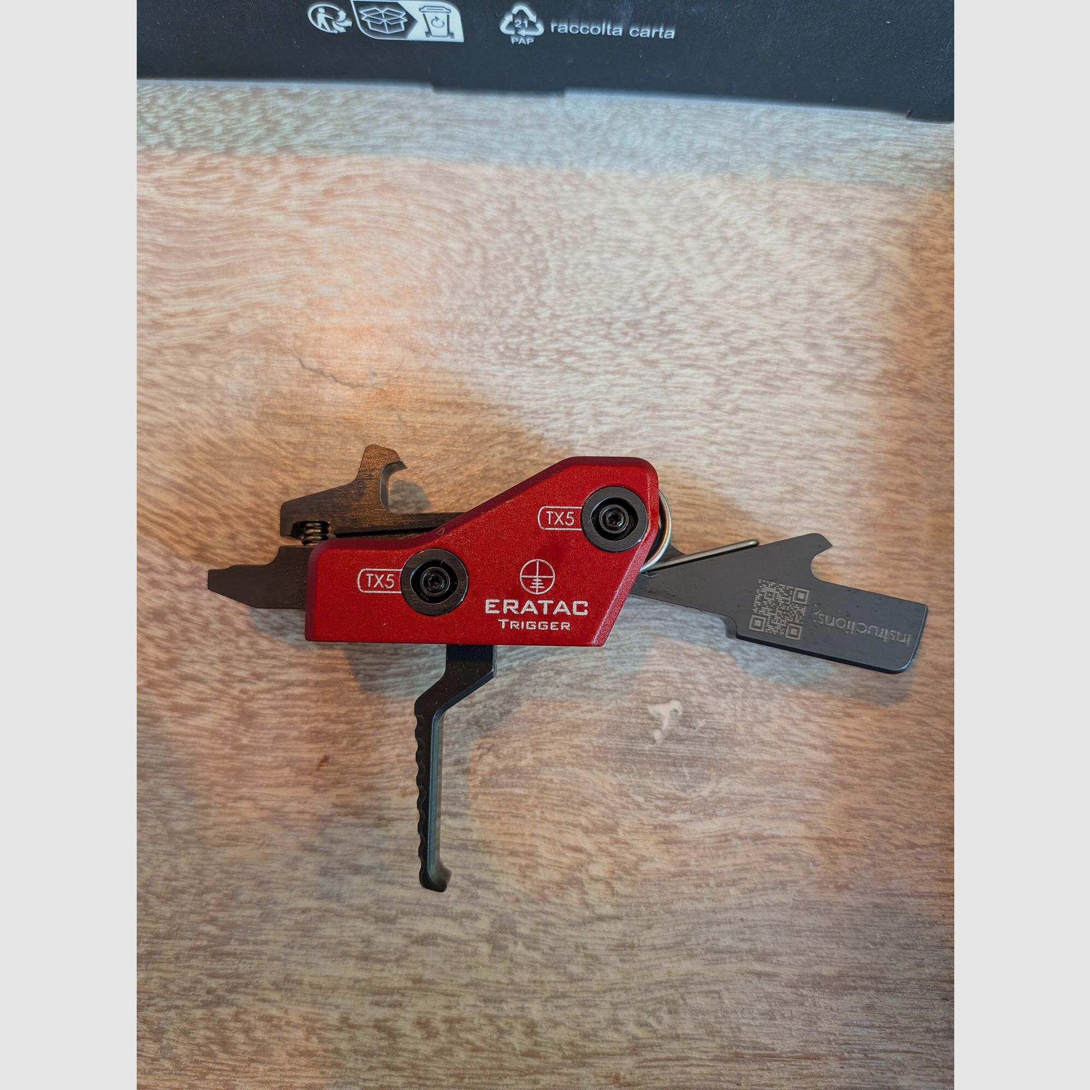 ERATAC Trigger dla platformy AR Straight Trigger (prosty spust)