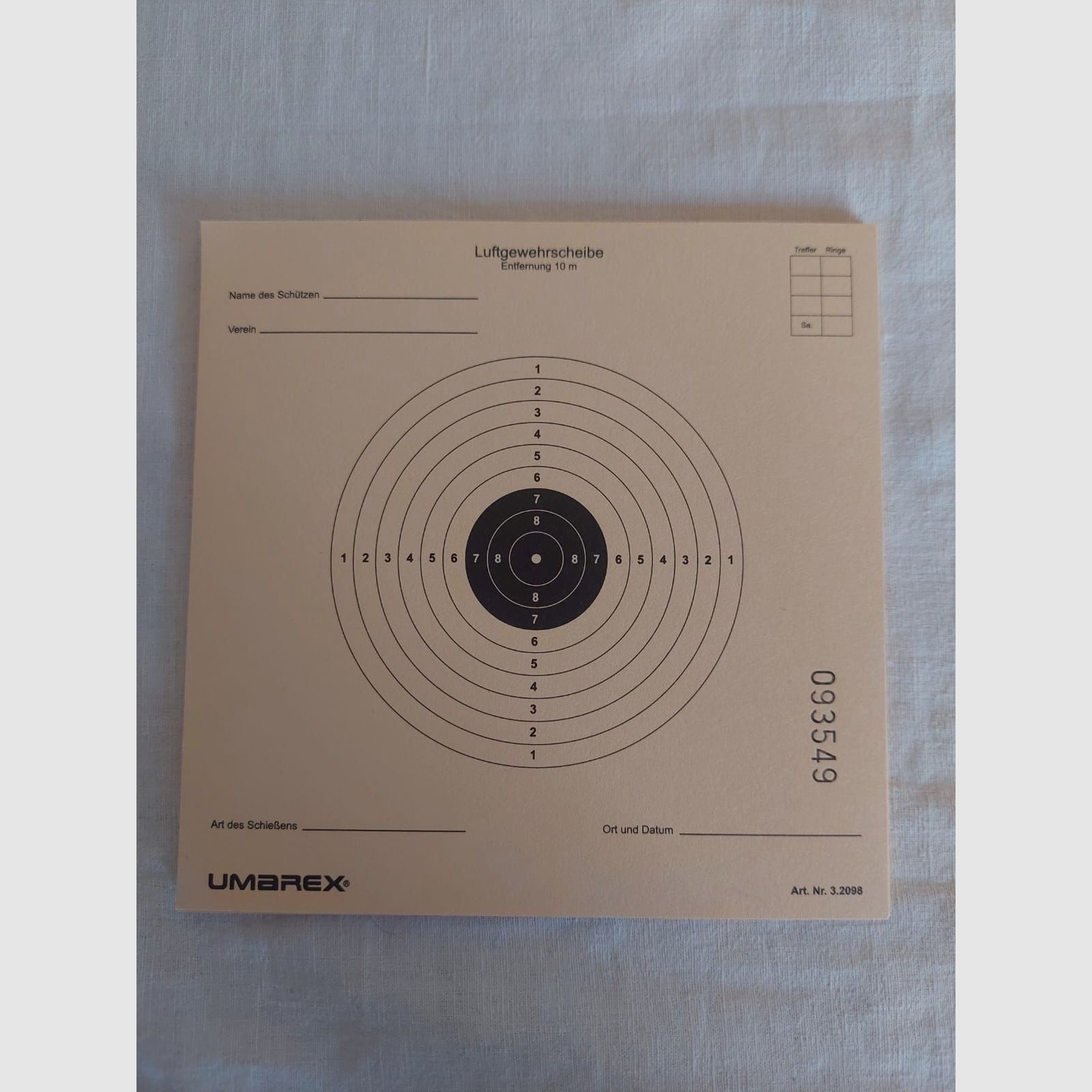 Weihrauch HW45 pistola ad aria compressa 5,5 mm Diabolo brunita + accessori, immagine 11 di 16