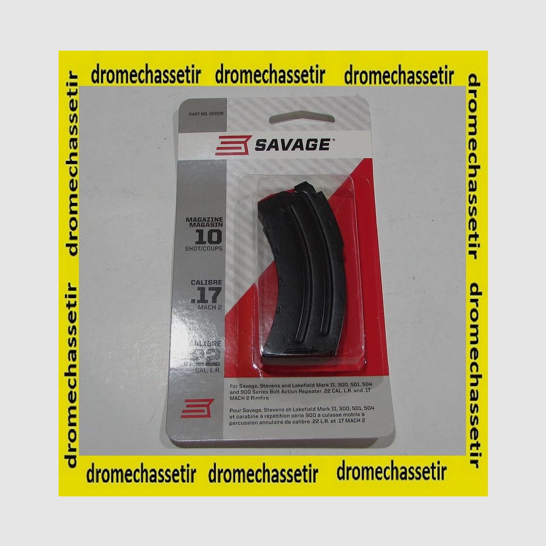MAGAZIJN SAVAGE MKII 22LR / STEVENS CAL.22LR 10 SCHOTEN 20005+
