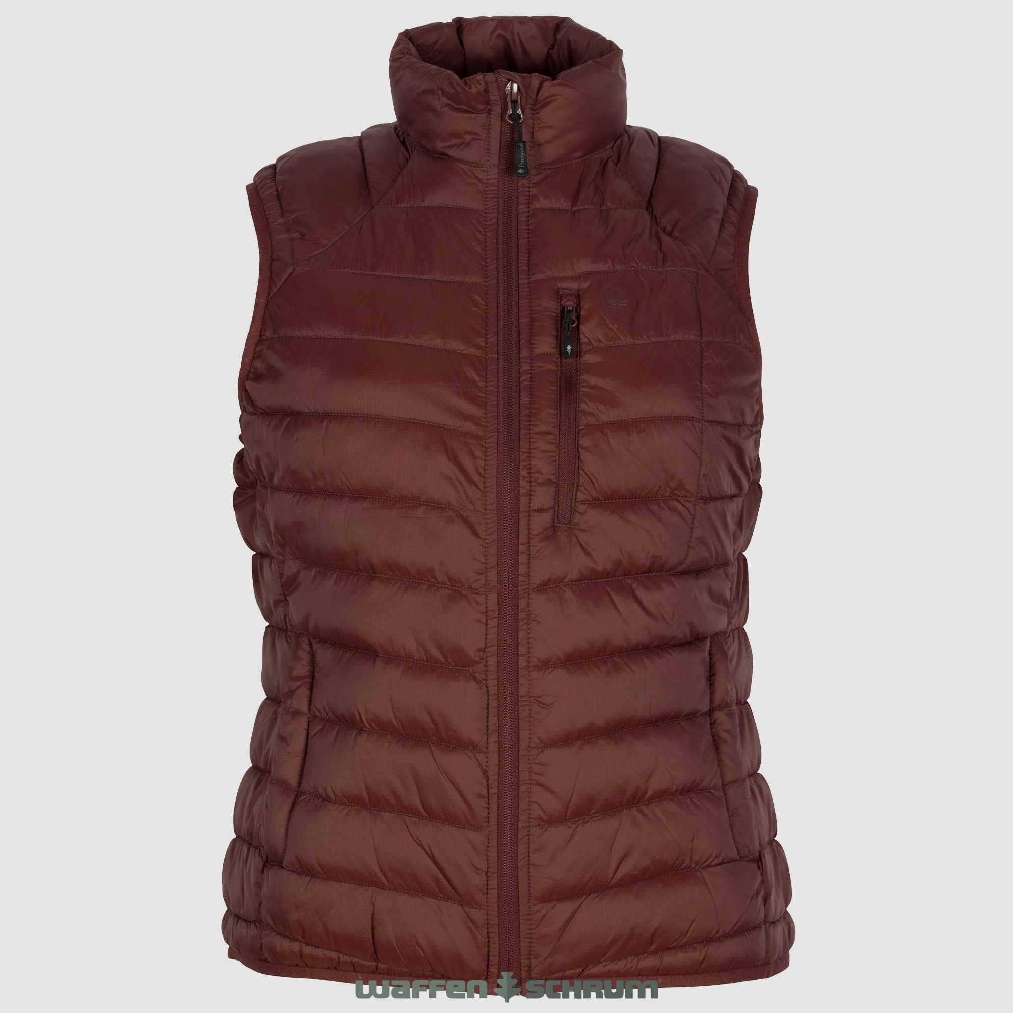 Pinewood Weste Abisko Insulation Earth Plum