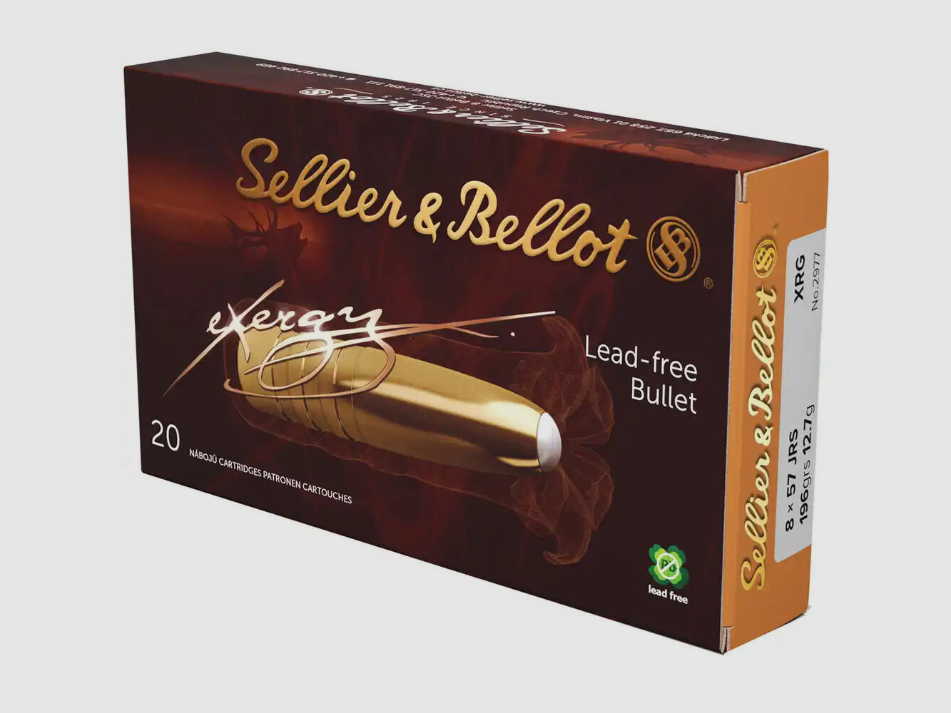 Sellier & Bellot XRG 196grs á20 8x57IRS