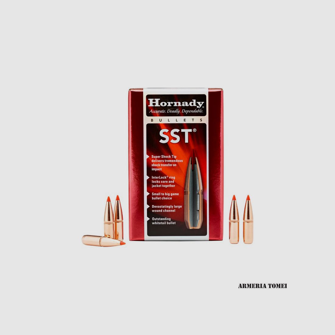 WIEDERLADUNGSGESCHOSSE – HORNADY – 270-6.8mm .277 120 gr SST® -2716 (100 STK)