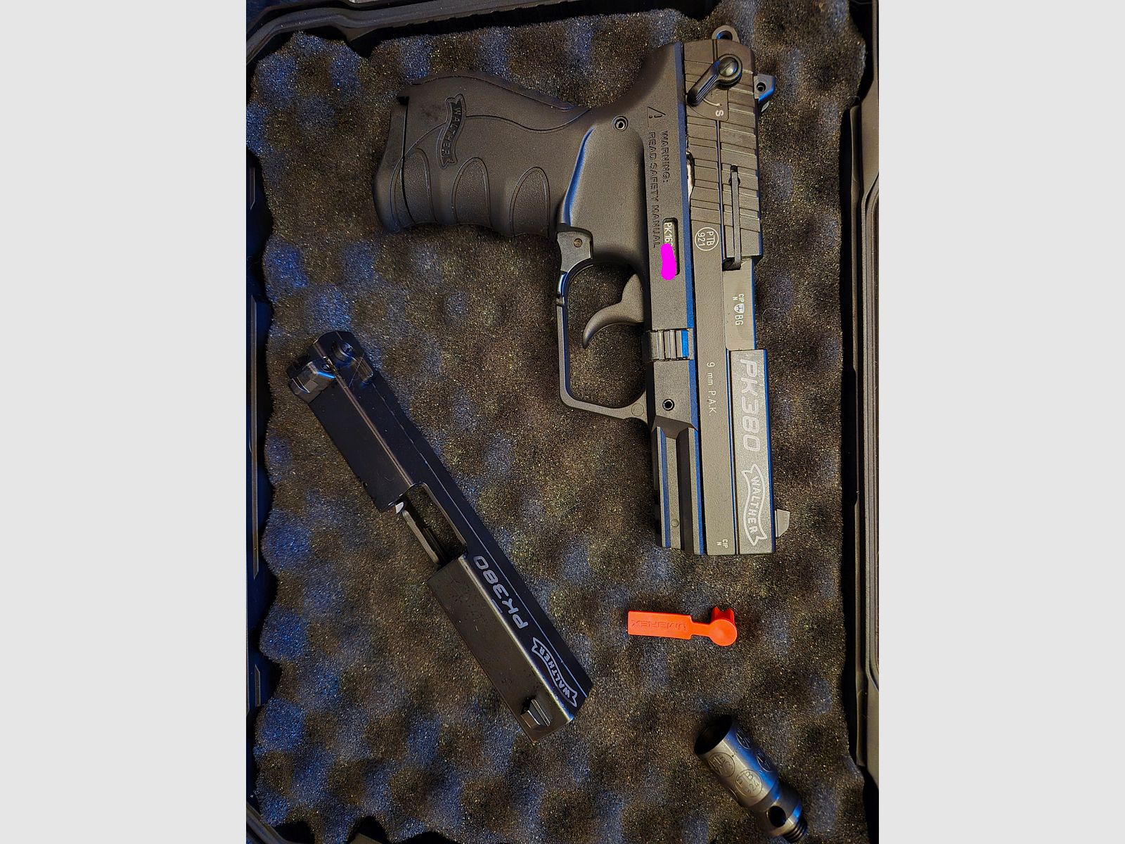 PK 380 --- ESTADO= NUEVO --- PK 380 --- 9mm P.A.K --- SIN DISPARAR --- SIN USAR ---