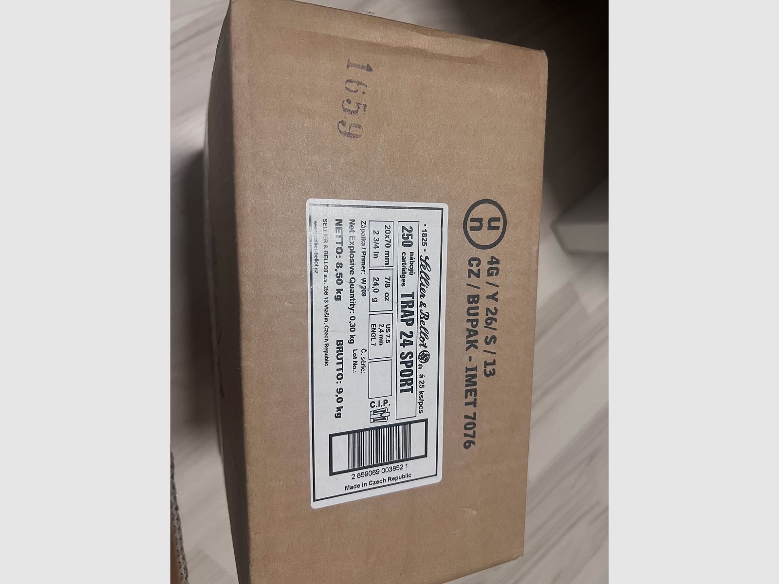 525 Schuss 20x70 und 20/67.5 Munition S&B Rottweil Remington