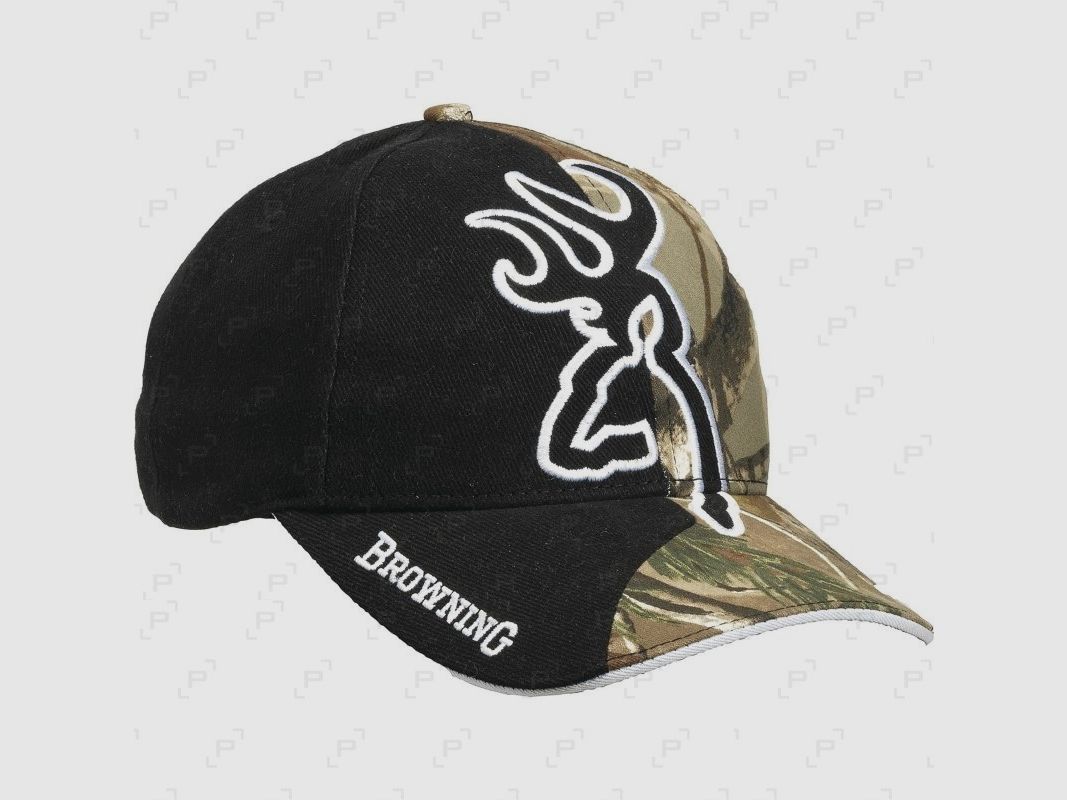 Cappello BROWNING BIG BUCKMARCK nero e camo