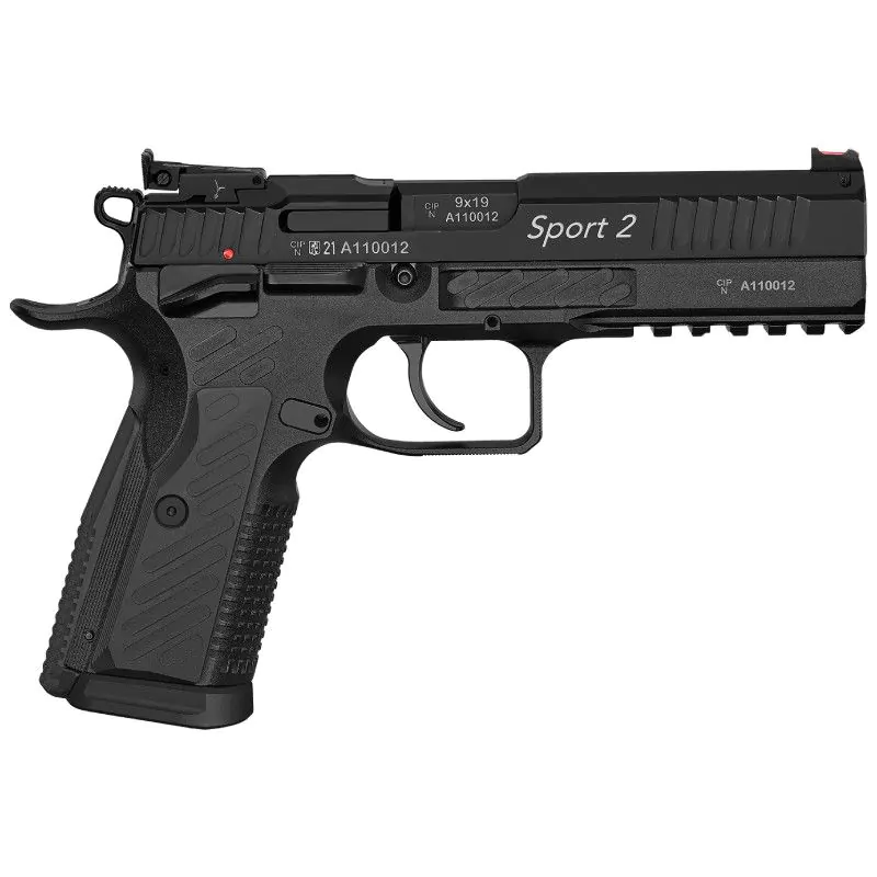 Pistolet ARMA ZEKA AZ-P1 Sport 2 Black kal. 9x19, zdjęcie 1 z 2