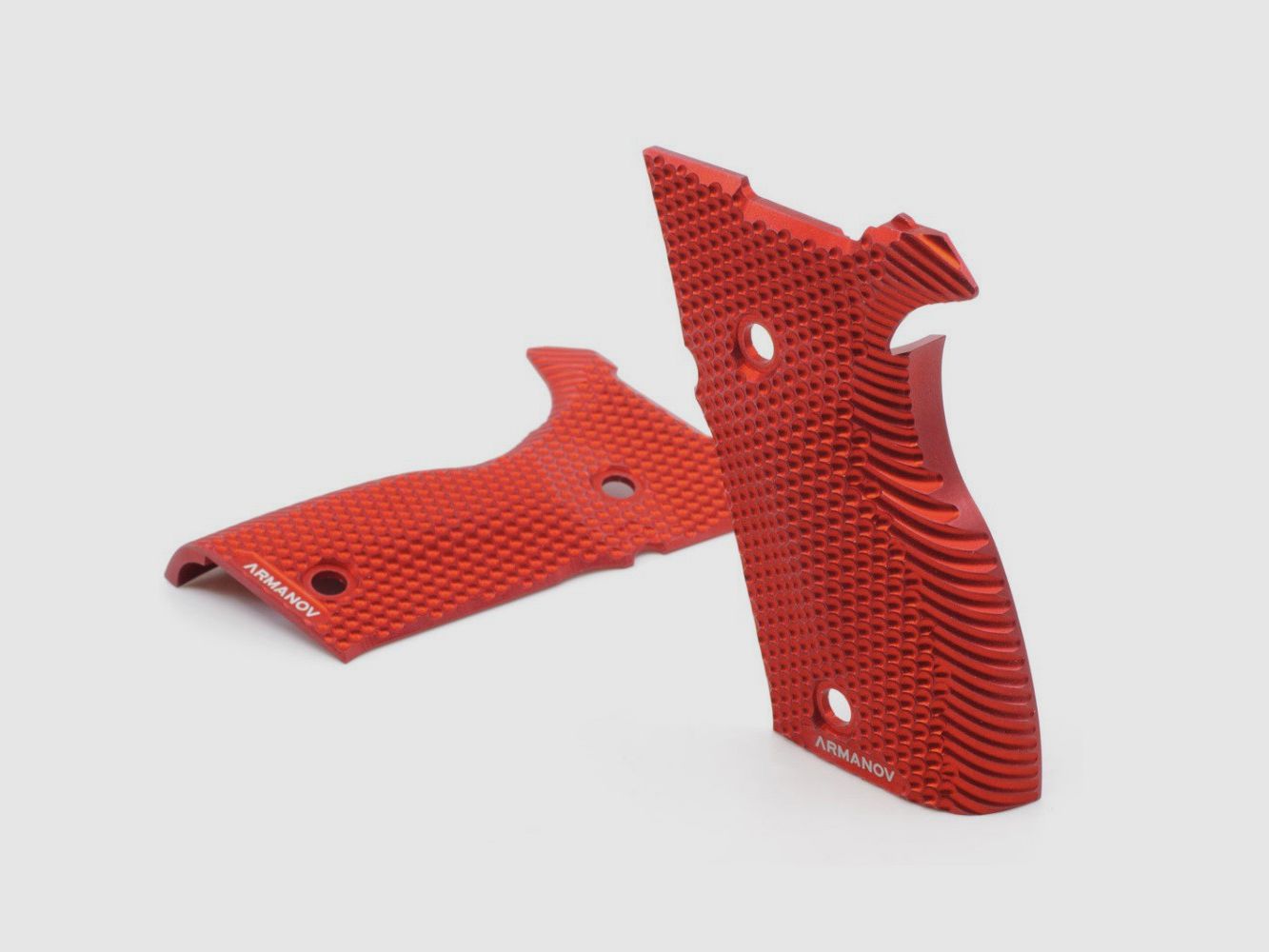 Pistolengrijpen Armanov SpidErgo II voor Arex Alpha, kleur: zwart geanodiseerd, afbeelding 1 van 3