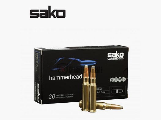 20 Munitions SAKO Hammerhead 8x57 Js 200 Gr