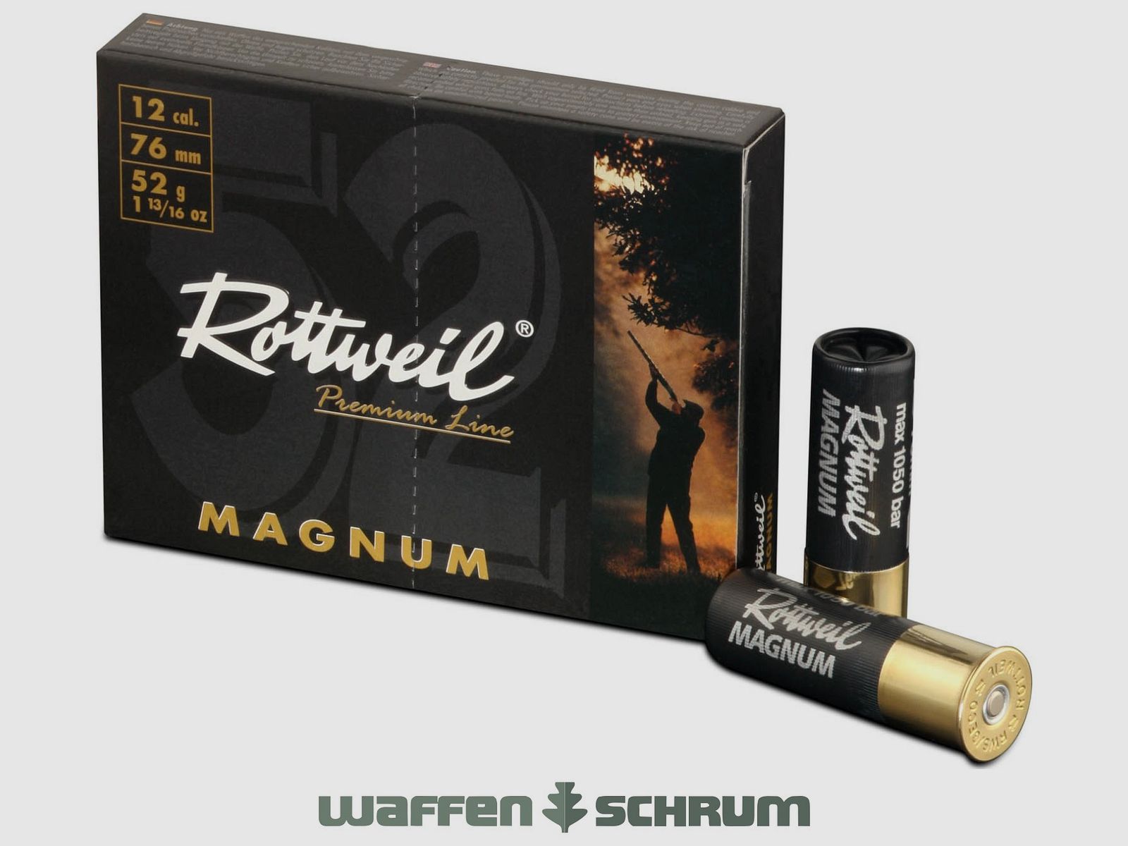Rottweil Waidmannsheil Magnum 12/76 3,2mm - 52g
