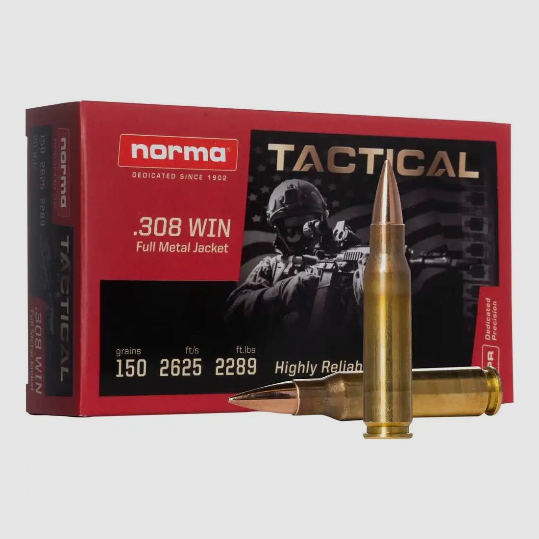 Norma Vollmantel Tactical 147 gr 9,5g