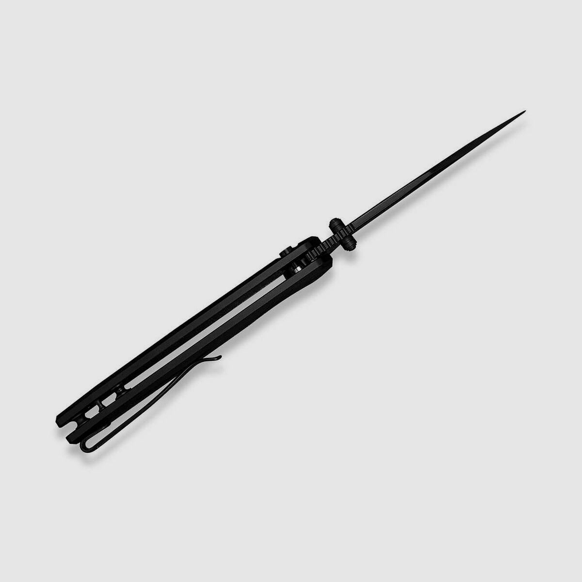 SENCUT Selkyris D2 alluminio All Black coltello tascabile, immagine 3 di 4