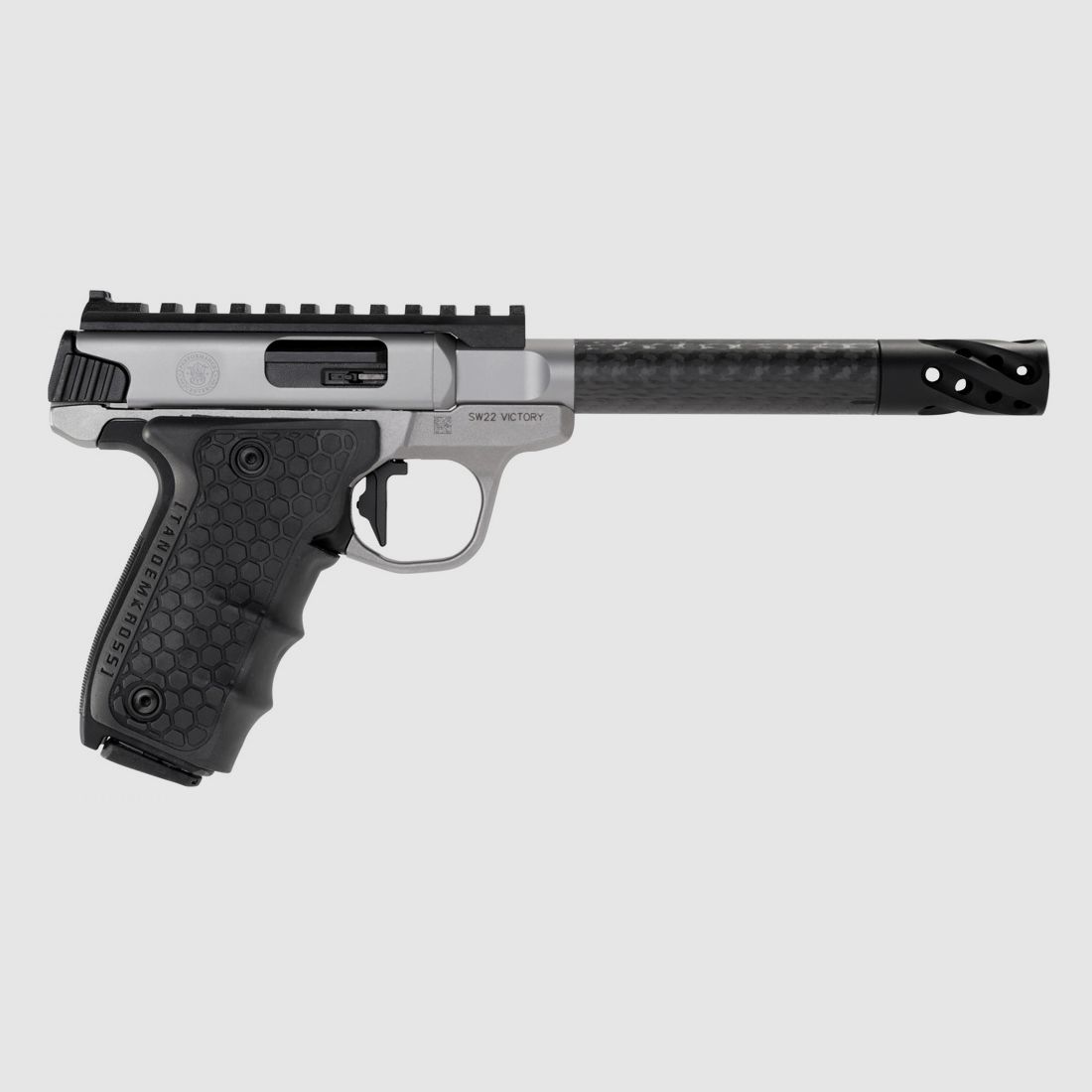 Smith & Wesson Pistol 'Performance Center' SW22 Victory Target Carbon Fiber 6' .22Lr., immagine 1 di 2