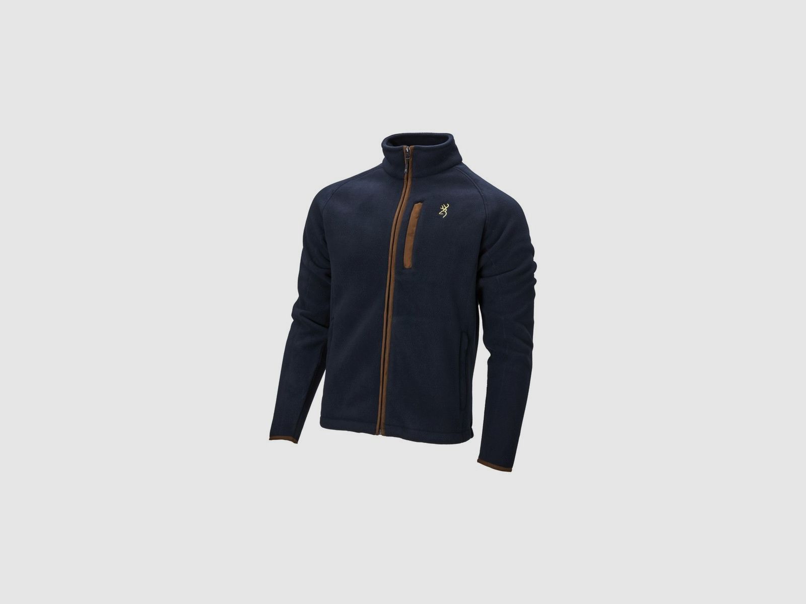 Fleecejacke, Browning, Summit, blau, XL