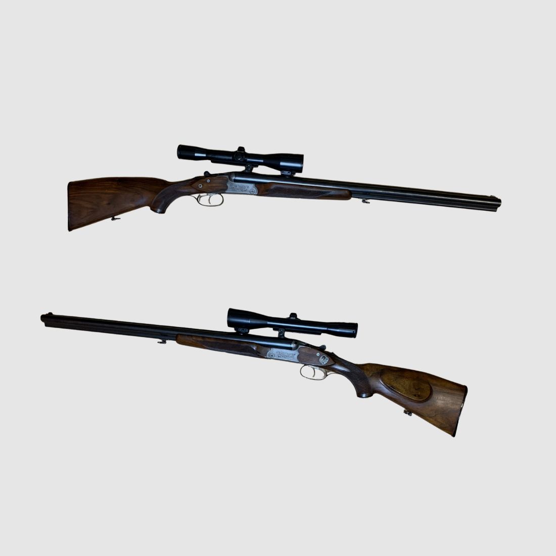 Foreuse Sauer et Fils Cal. 12/70 & 6.5x57R ZF : Schmidt & Bender 6x42.