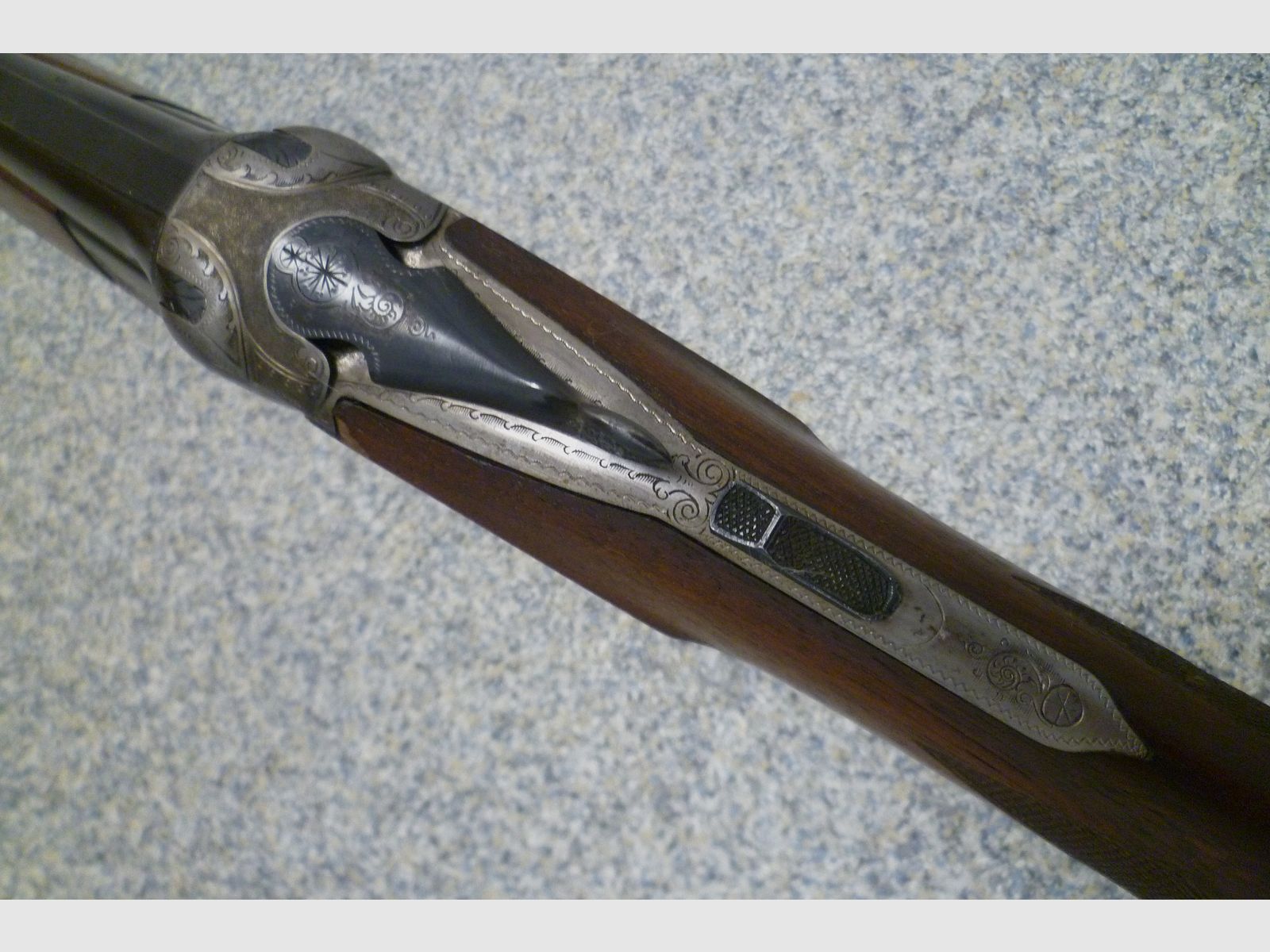 Fusil à deux canons superposés Merkel Suhl 16/70