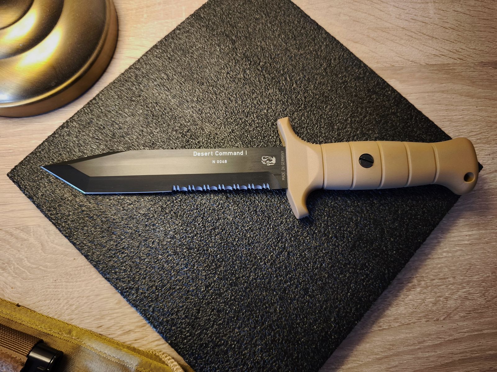 Eickhorn KM2000 desert command - Tantoklinge als nieuw, afbeelding 1 van 3