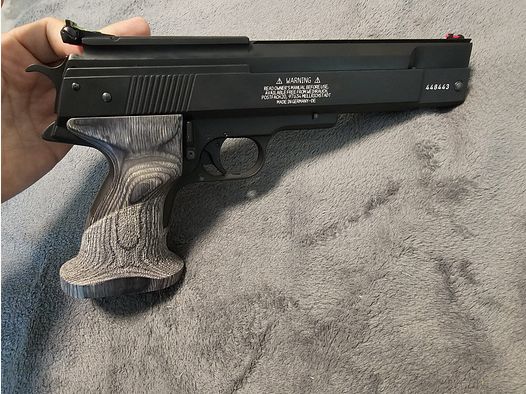 reserv. / Weihrauch HW 45 Blackstar TOP Zustand mit Garantie und Zubehör