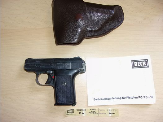Reck P 6 Gaspistole 8 mm  PTB 48-69A