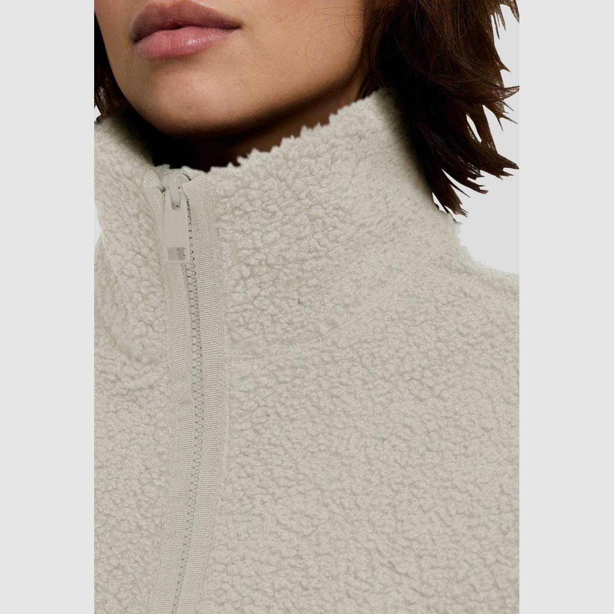 JACK WOLFSKIN High Curl Jkt W Fleecejacke Damen Pale Sand