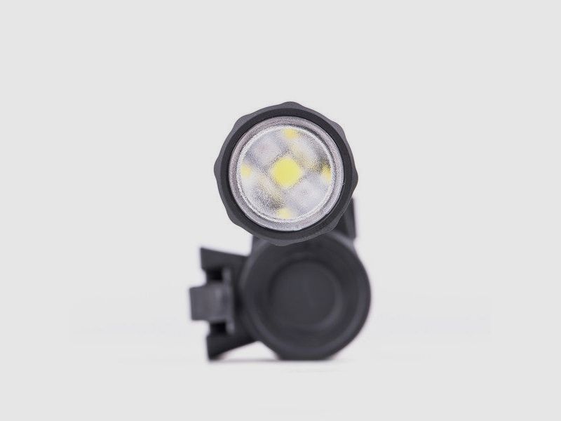 NEXTORCH rStar – Lampe Tactique pour Casque avec Montage ARC Rail, Blanc / Rouge / Vert / IR + IFF