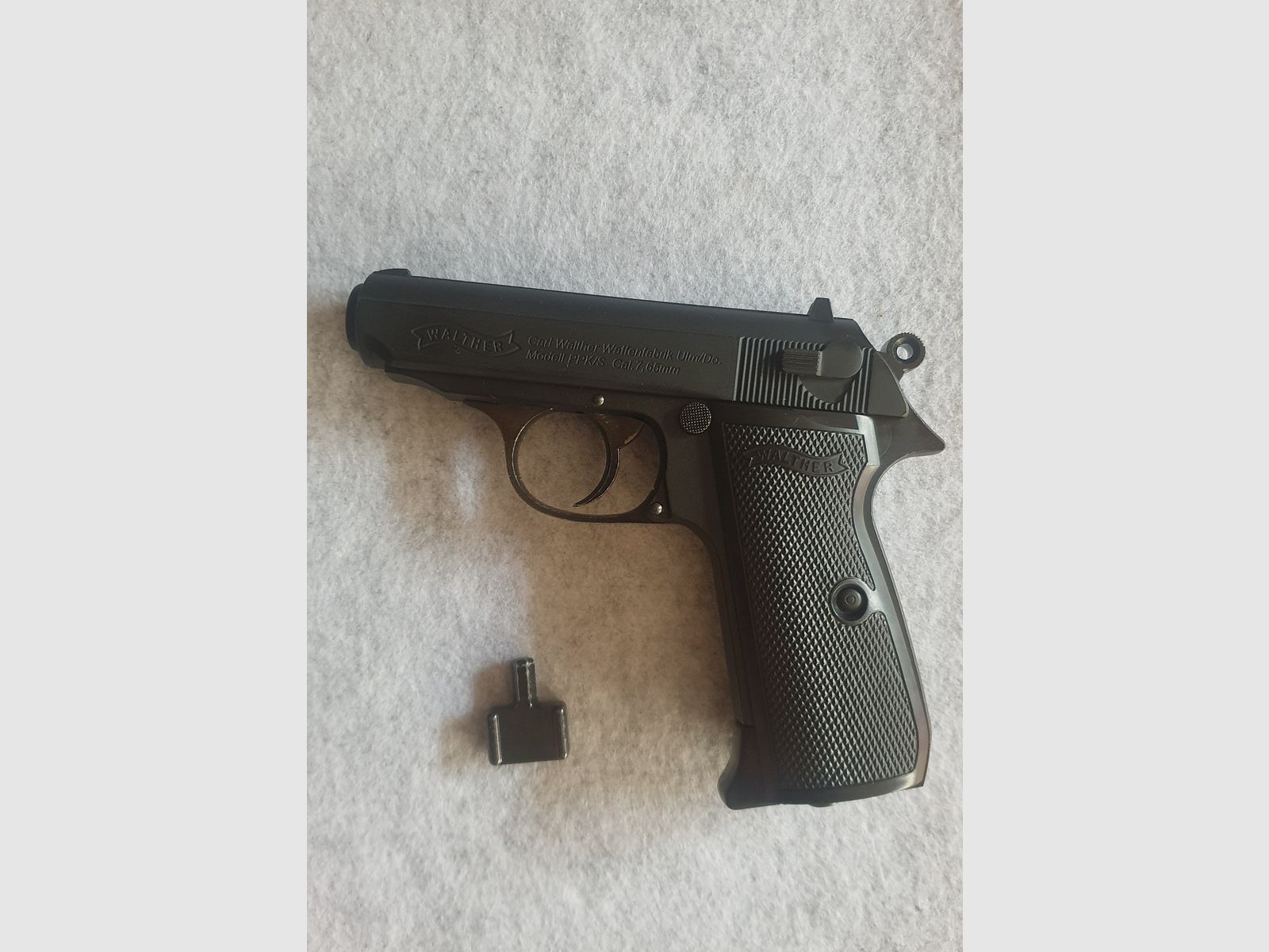 Walther PPK/S CO2-pistool met blowback 4,5 mm BB