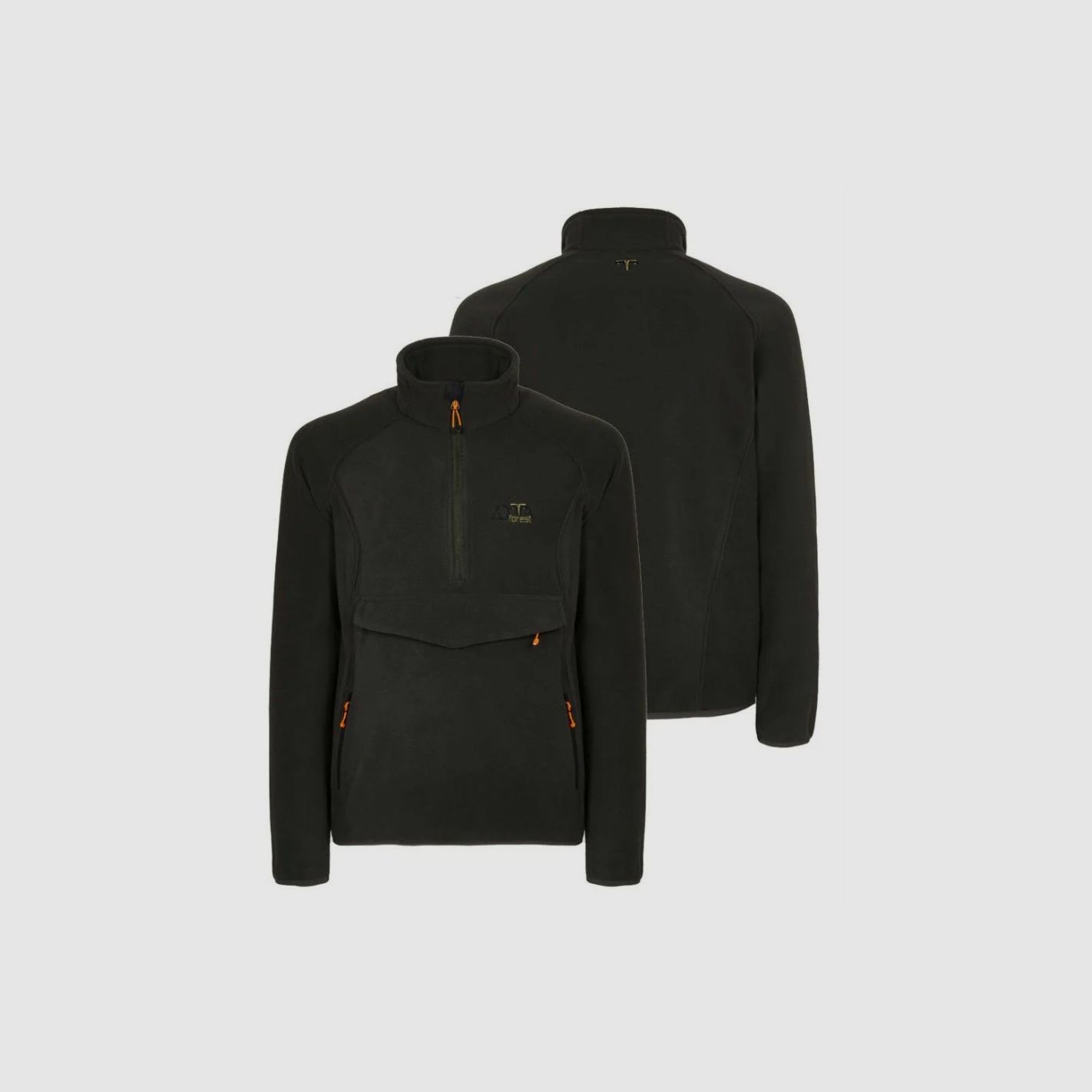 Zotta Forest - Fleecejacke Saigon für Männer mit Fernglashalterung grün