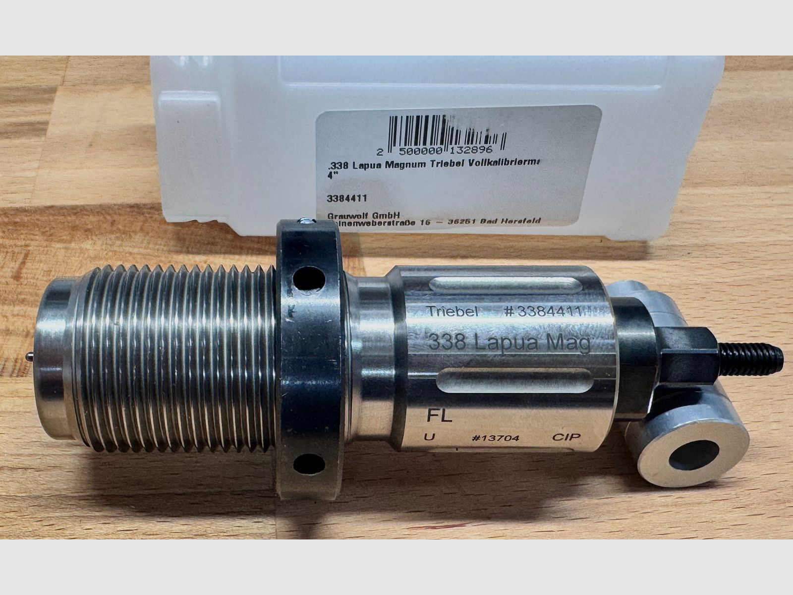 Triebel Benchrest Vollkalibrier-Matrize in .338 LapuaMag