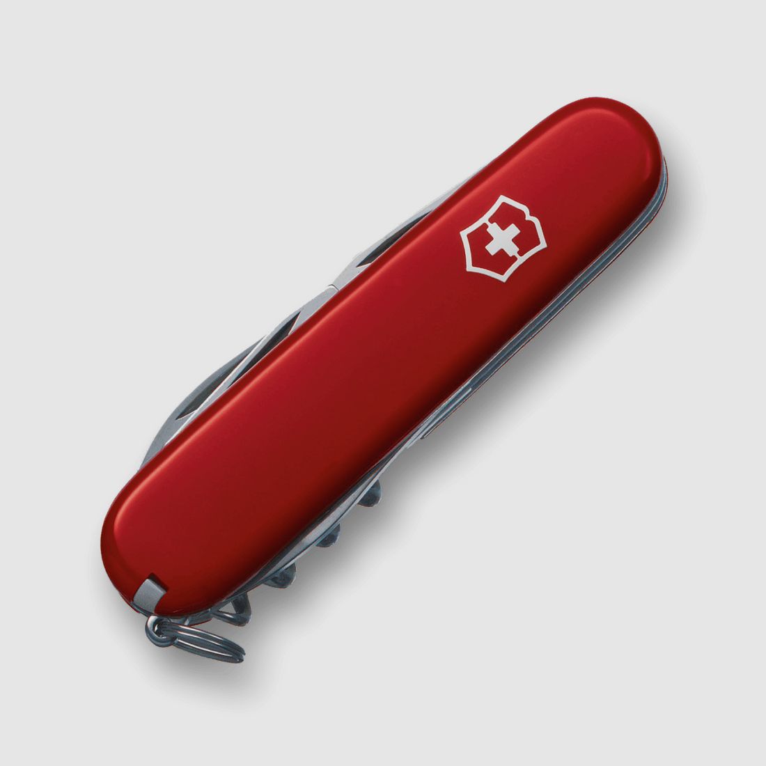 Scyzoryk szwajcarski Victorinox Spartan z 12 funkcjami czerwony