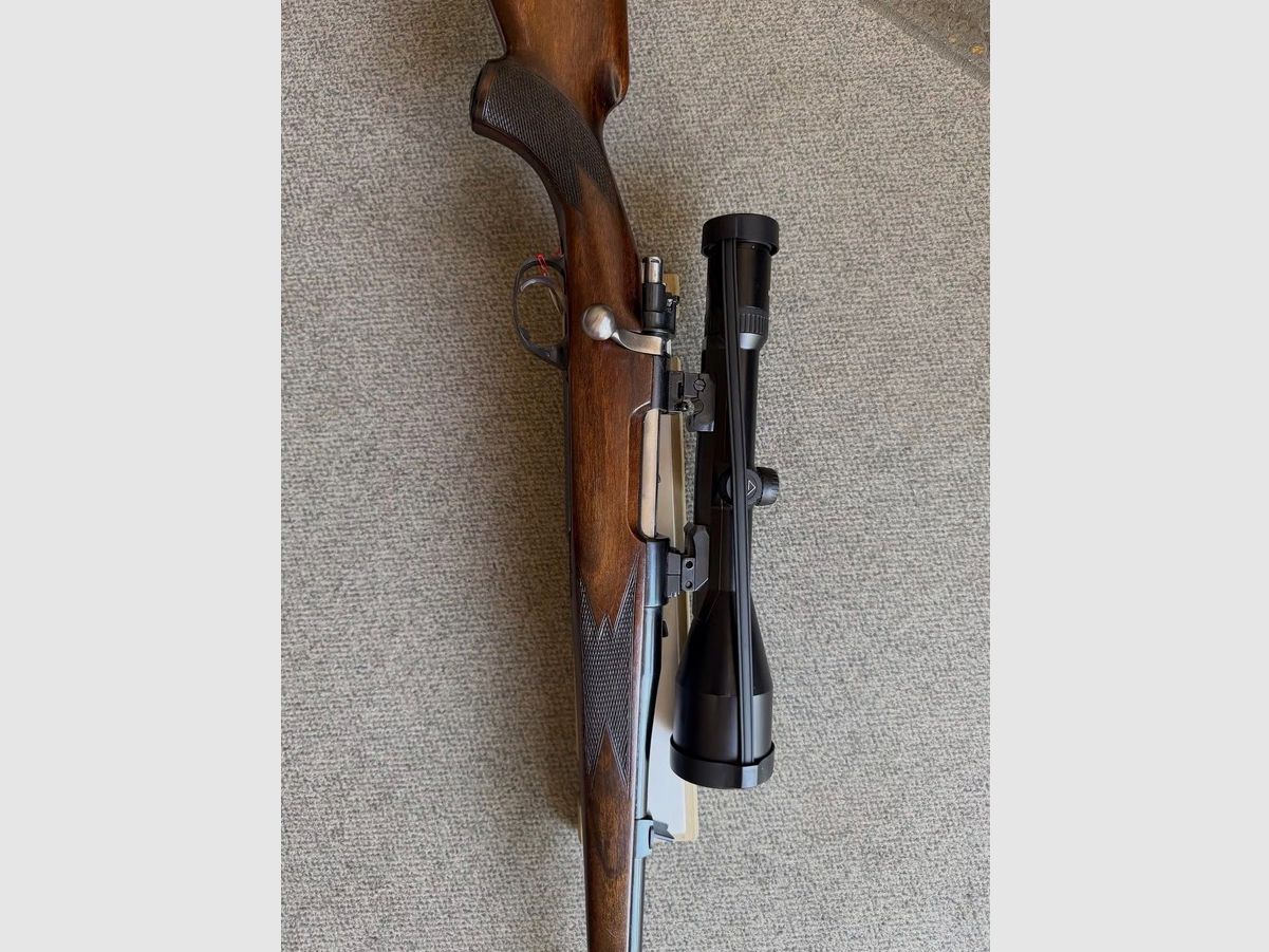 Mauser 98 7x66 SE v. Hofe with Zeiss, image 9 of 10