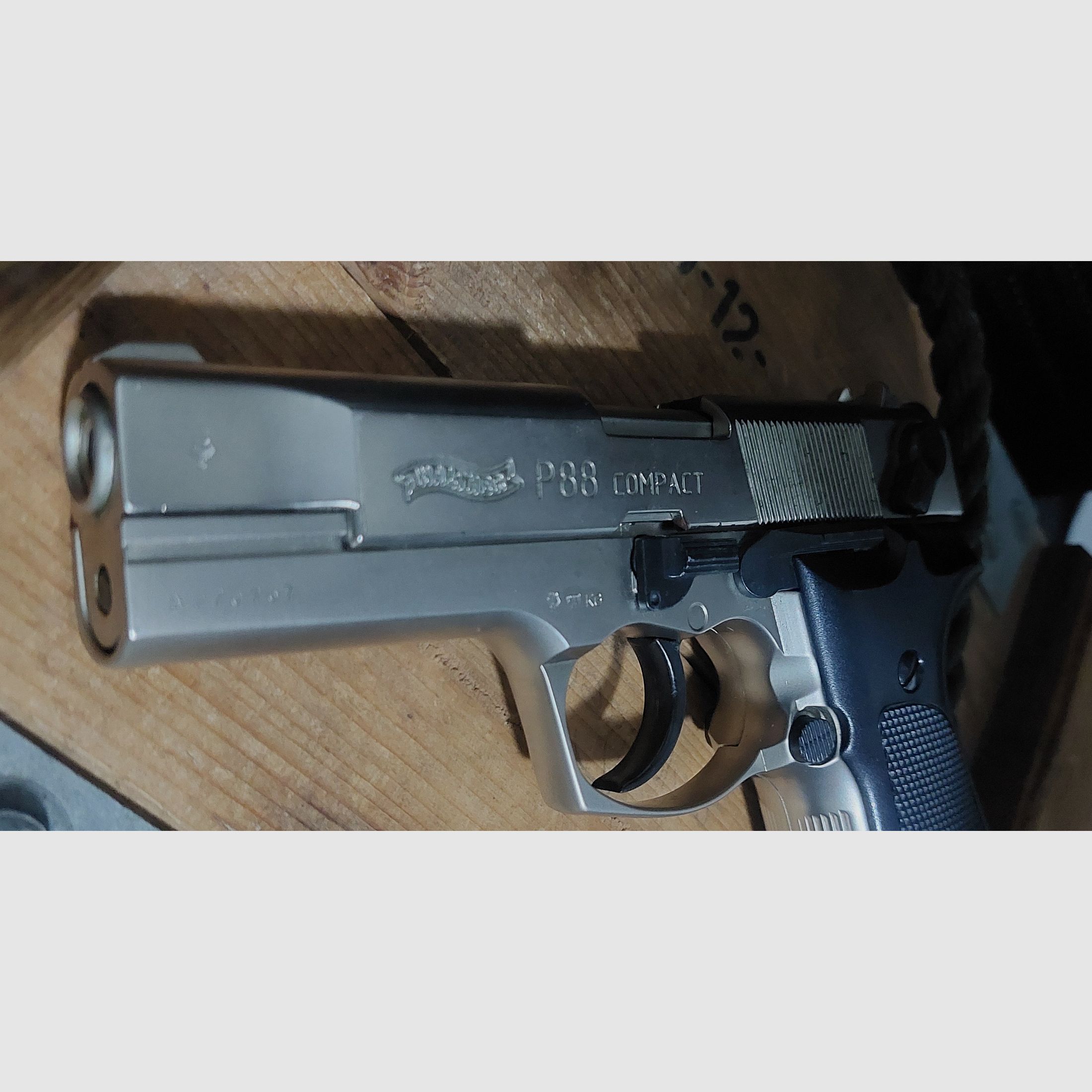 Walther P88 Compact 9 mm (PTB 613) Schreckschuss ninguna Walther Glock HW94 Colt