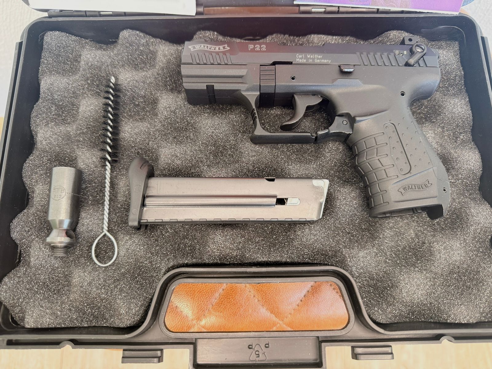 Walther P22 Ready Schreckschuss Pistole 9mm P.A.K. brüniert