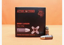 GECO cartridge 9mm Luger GECO 108 grains Action EXTREME (2408123) VE 20 cartridges / 7.0g full copper hollow point