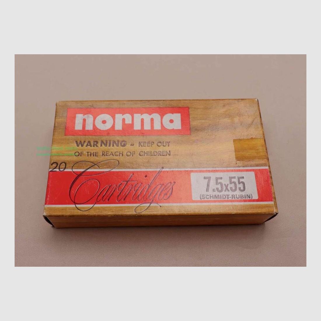 Norma Büchsenpatronen 7,5x55Swiss