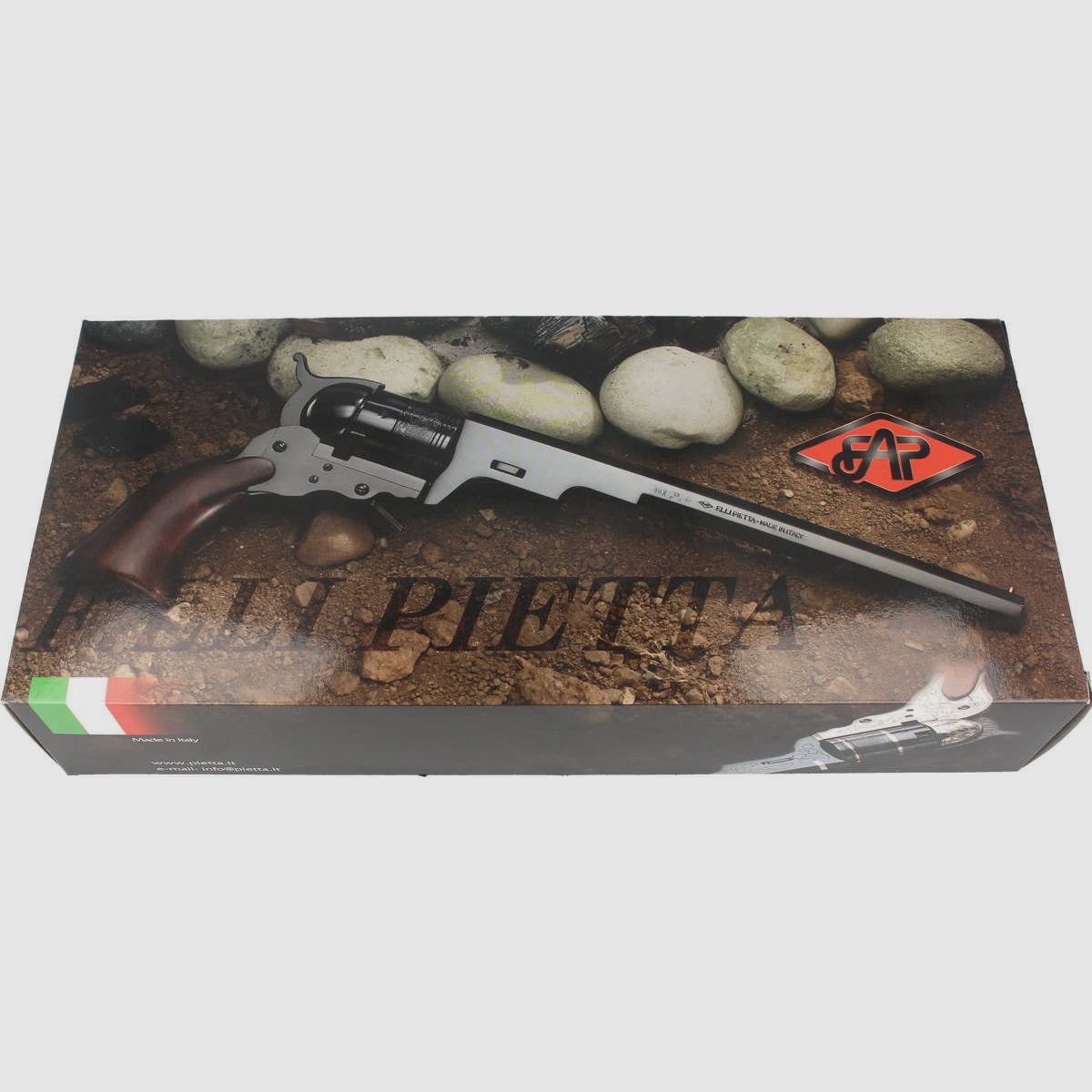Rewolwer Pietta 1858 Remington New Model Army Sheriff .44 (RGACHSH44TC), zdjęcie 8 z 8
