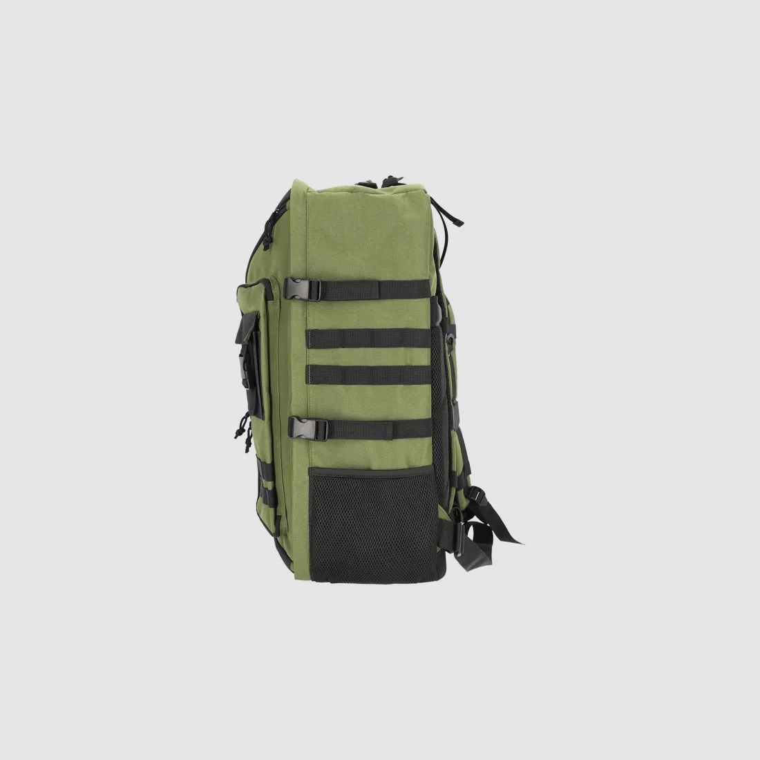 Multifunktions-Rucksack / Armbrust - Transporttasche - ca. 80 Liter - Oliv/Schwarz