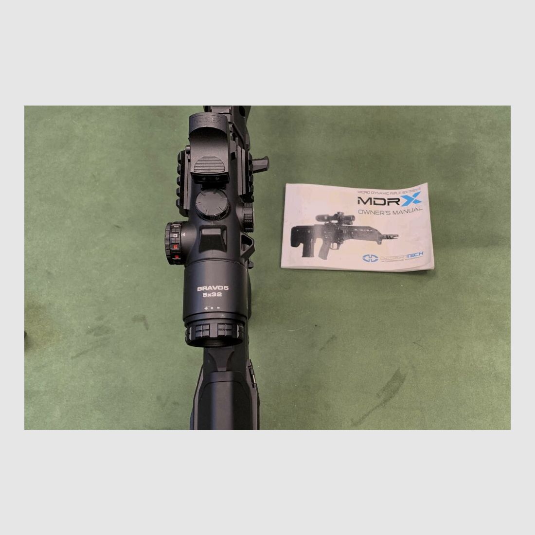 Desert Tech MDRx BLK .300 .300AAC Blackout