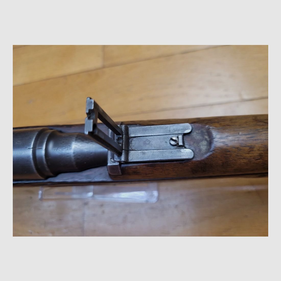 Venerabler und seltener österreichischer Kavallerie-Mosqueton M95 (nicht 95/30!) – Originalkaliber aus 14-18 in 8×50 Mannlicher (und nicht in 8x56R nach 1930) – Mannlicher-Clip verfügbar – Arsenal von Steyr und 100% original – Kategorie D – Sehr selten und in insgesamt gutem Zustand, Bild 20 von 31