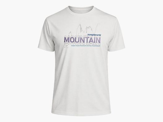 Trangoworld T-SHIRT TRANGOM CRUDO
