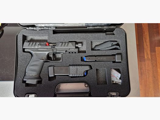 Walther PDP Compact 4,6“ OR PRO SD mit Holster und Gürtel IPSC