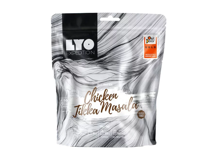 Gevriesdroogde voeding LyoFood Kip Tikka Masala 500 g (KE-D01N-1A2), afbeelding 2 van 6