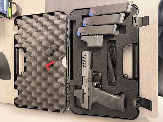 Walther PDP Match 5˝ tela polimerica + Holosun HS507COMP-GR