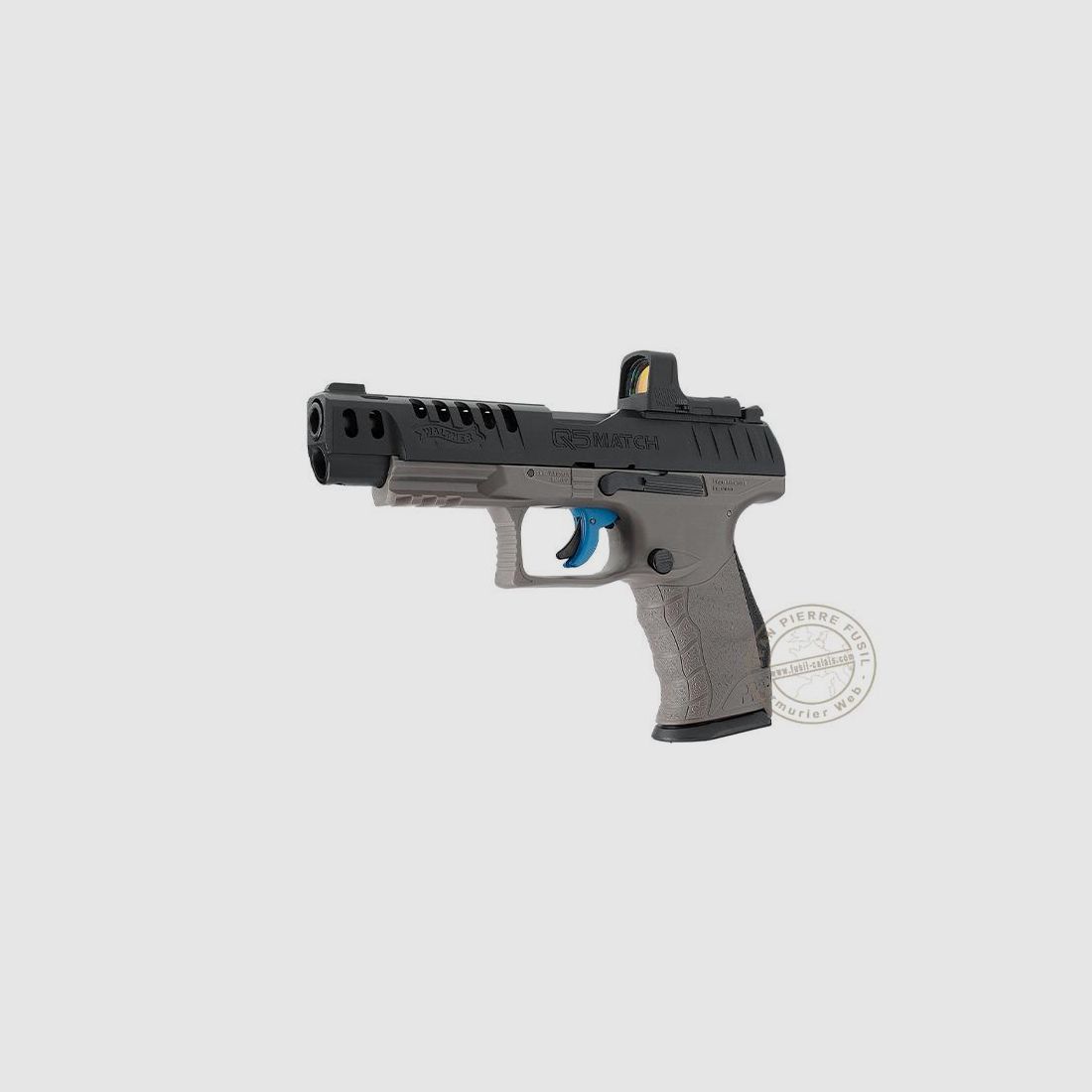CO2 Luftgewehr 4,5 mm WALTHER Q5 Match Combo (max. 3 Joules), Bild 3 von 5