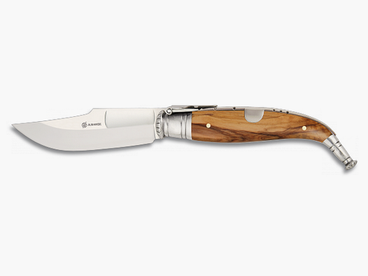 Großes Taschenmesser spanisches Navaja CLASICA LUJO Nº1 Olivenholz