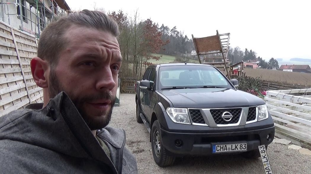 Jagdauto Der Nissan Navara Pickup