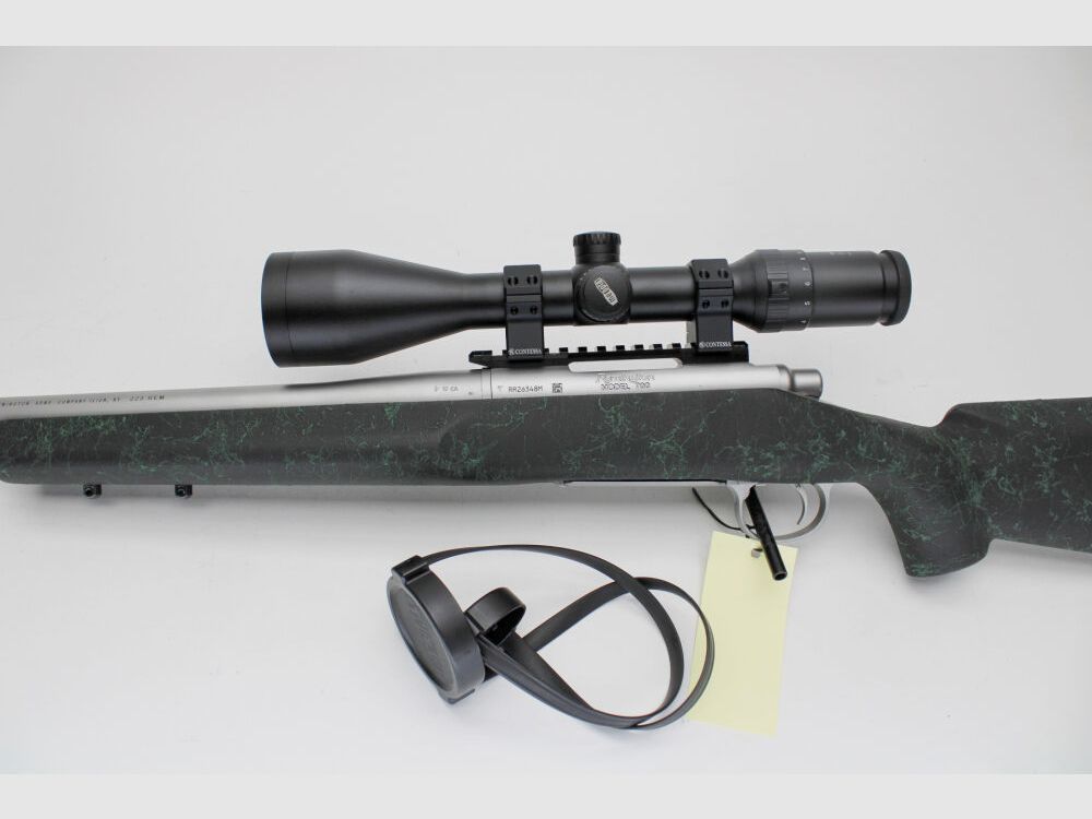 Rep. geweer Remington 700 SS 5R kal. .223 Rem roestvrijstalen matchloop met Meopt .223Rem